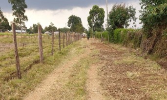 [포토] 아프리카 우기 시, 빗물저장을 위한 방죽 설치 준비