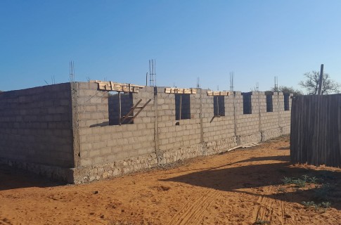 [포토] 남부 마다가스카르, 아무아사리 에다바 학교 건축 진행